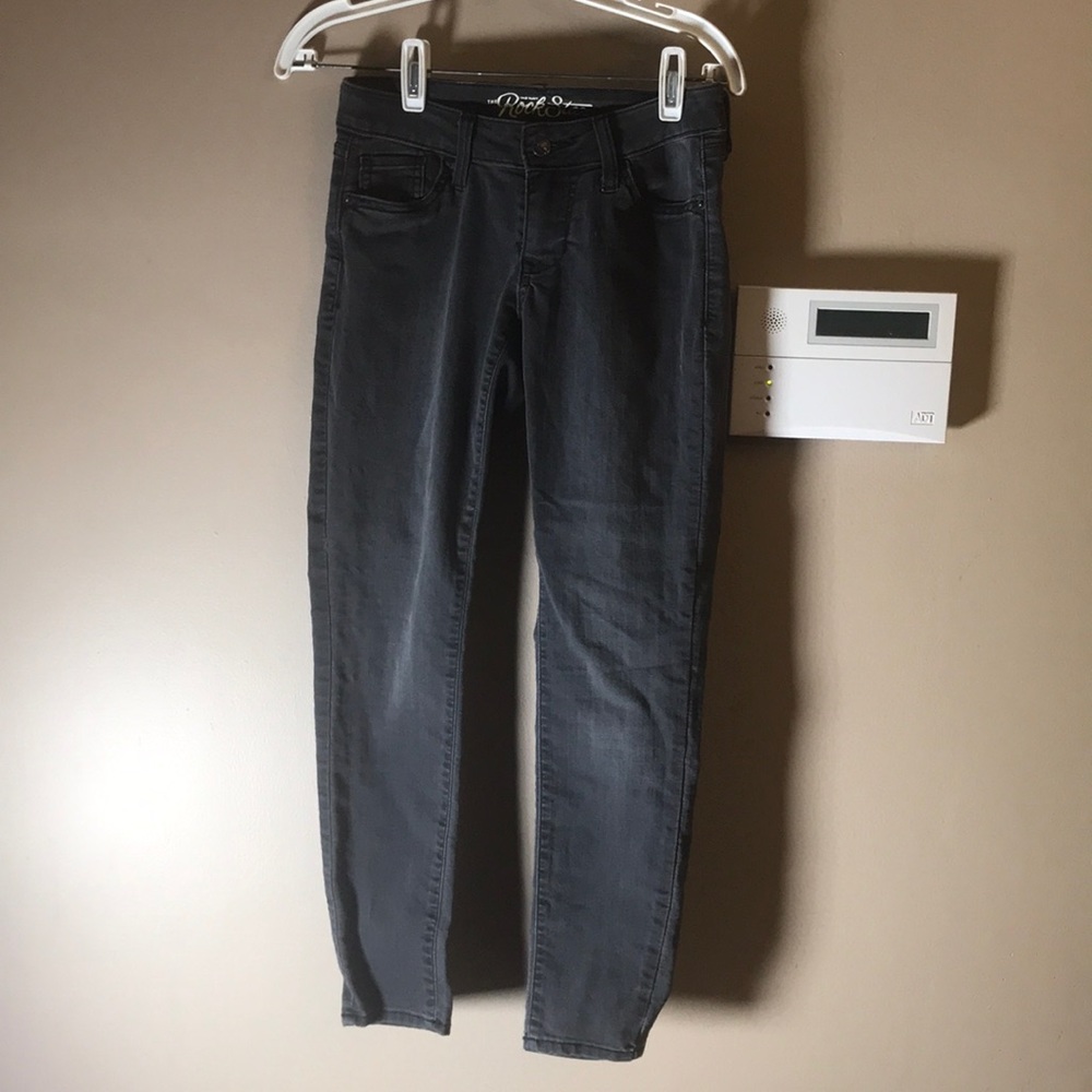 Rockstar jeans Old Navy. Grey Sz 4